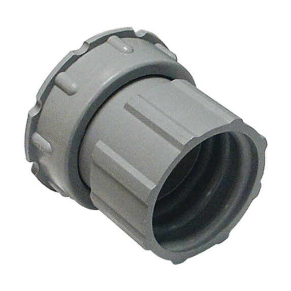 Embout PVC écrou prisonnier 33/42