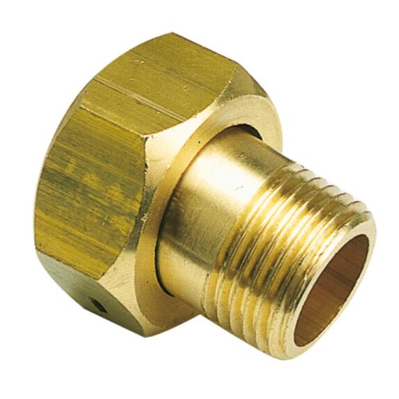 Raccord 2 pièces écrou prisonnier 20/27 mâle 15/21