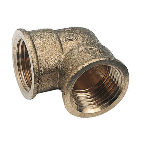 Coude laiton 90° FF 15/21 PR