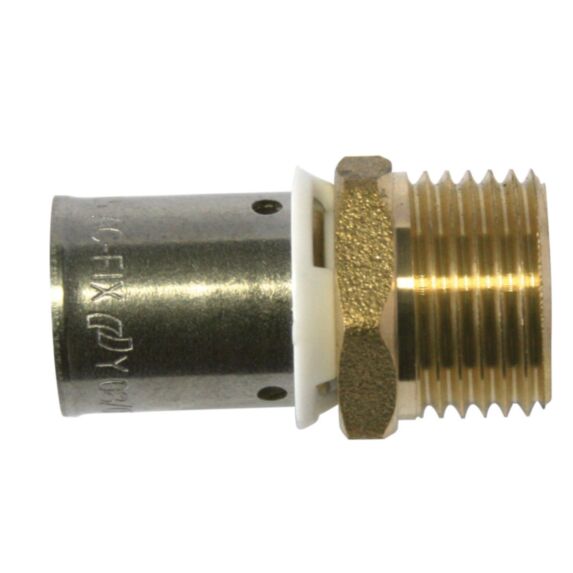 Raccord à sertir mâle fixe PER 12 - 12/17
