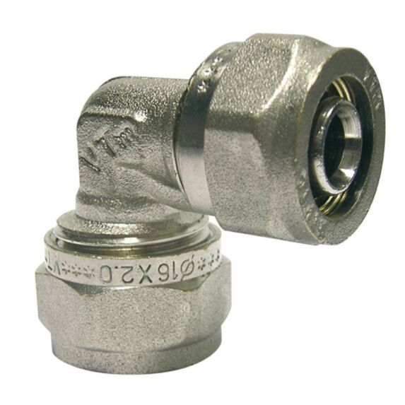 Coude égal à compression Multicouche Ø20