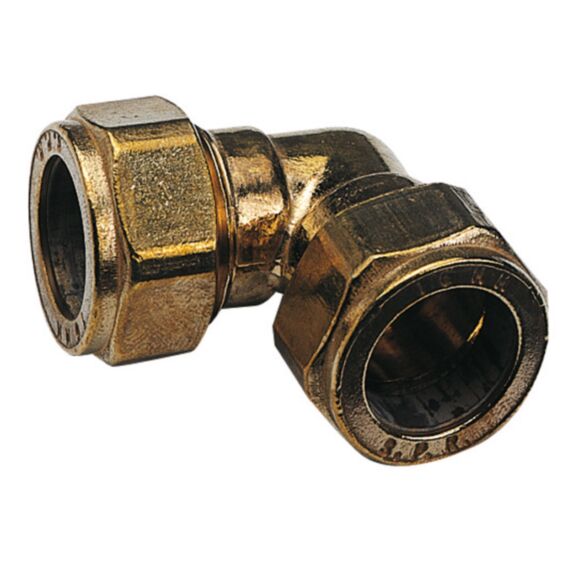 Coude laiton égal à compression Ø12