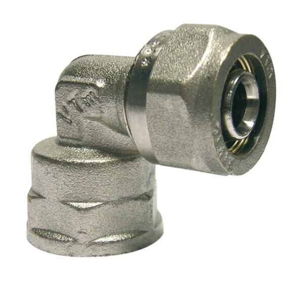 Coude femelle à compression Multicouche Ø16 F15/21