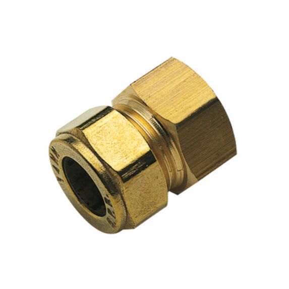Raccord laiton à compression TC 14 - femelle 15/21