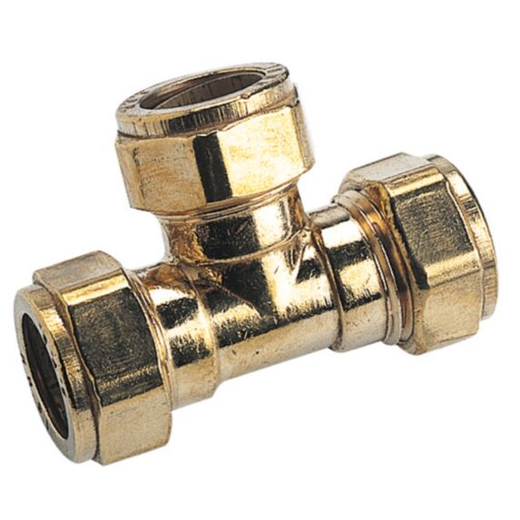 Té laiton égal à compression Ø14