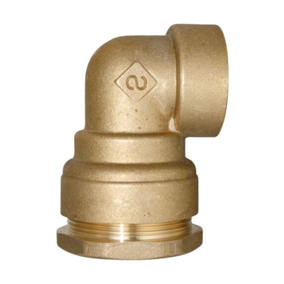 Coude PE laiton femelle   PE32 - F26/34