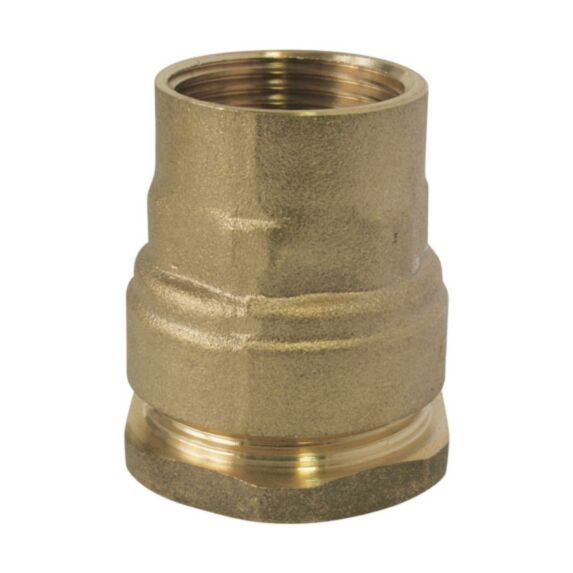 Raccord PE laiton droit femelle PE32 - F20/27