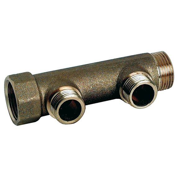 Collecteur portée plate 20/27 2 sorties