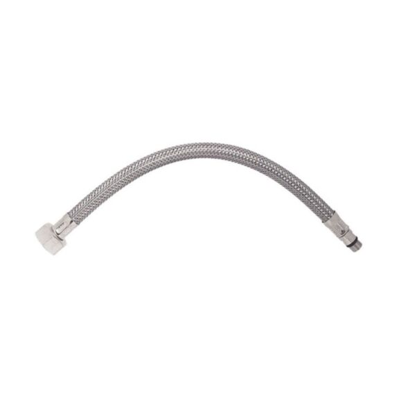 Flexible sanitaire mâle 10/100 f15/21 lg 30cm - SOMATHERM