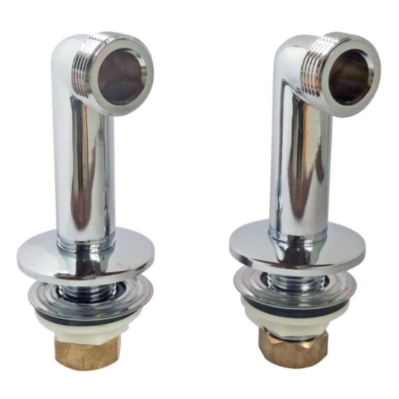 Raccord colonette avec rosace - M15/21 M20/27