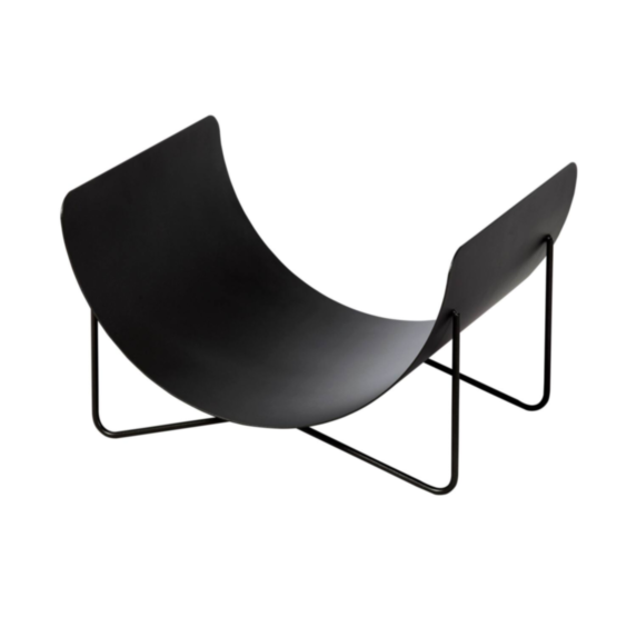 Rangement à bûches de bois Fileo noir - DIXNEUF