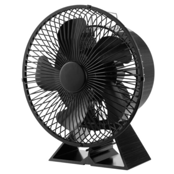 Ventilateur pour poêle Alize aluminium anodisé 19x12x22,4cm noir – FIRE