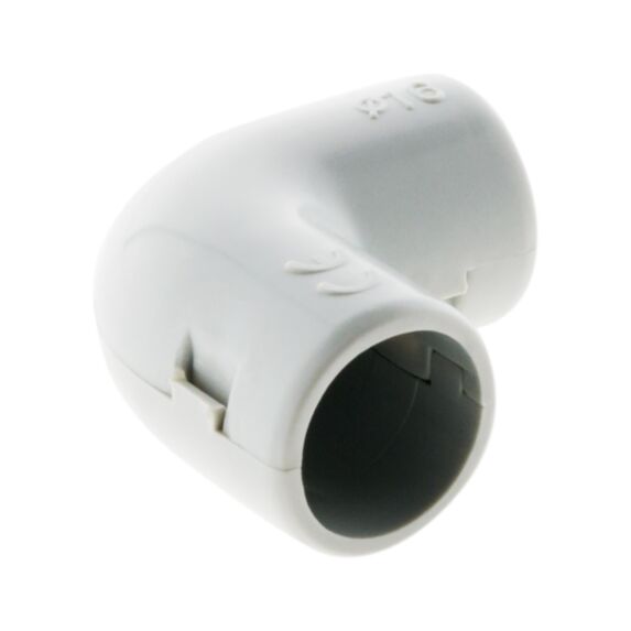 EQUERRE ZENITECH GRIS PVC D16MM X3