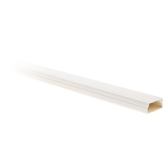 Lot 10 moulures 20x10mm blanc - longueur 2 mètres