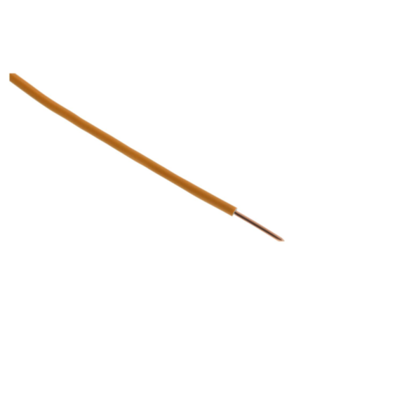 Fil d'alimentation électrique ho7v-u 1,5mm² orange 10m