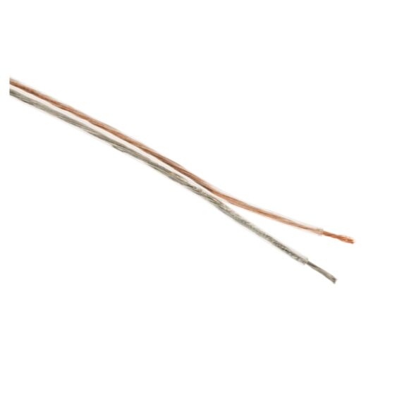 Cable hifi 2x0.75 bobi. transpararente 25m - plasto - INOTECH