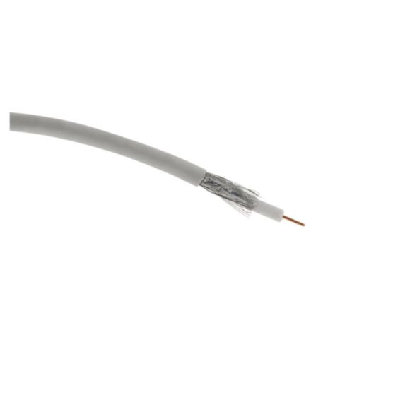 Cable coaxial - 17 vatca ph blanc - 10m - INOTECH