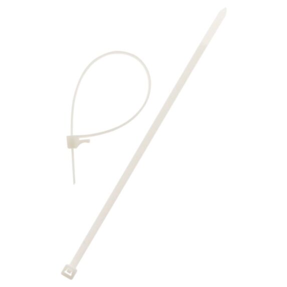 10 colliers réutilisables 4,8 x 200 mm transparent - INOTECH