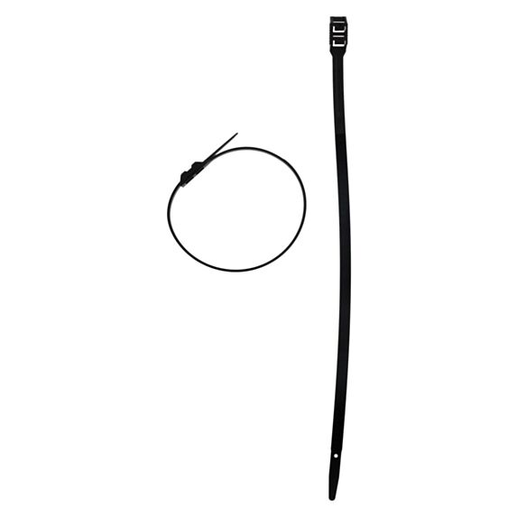 Lot de 50 colliers de cablage 9x 260mm noir - ZENITECH