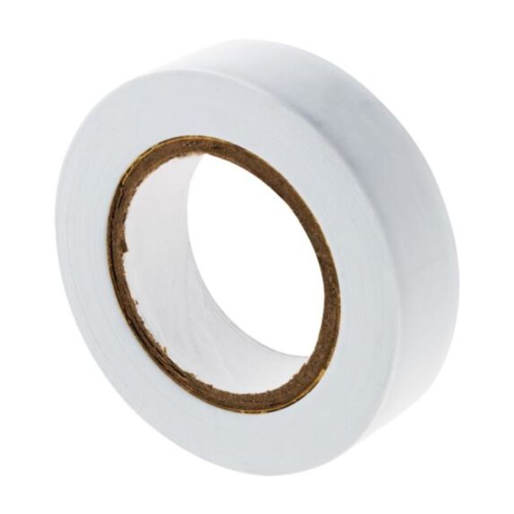 Rouleau adhesif 15mm x 10m blanc - zenitech