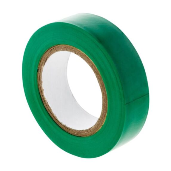 Rouleau adhesif 15mm x 10m vert - zenitech