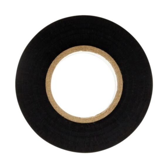 Rouleau adhesif 19mm x 20m noir - zenitech