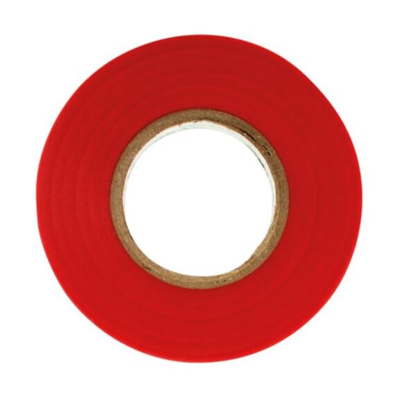 Rouleau adhesif 19mm x 20m rouge - zenitech