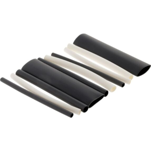 10 gaines thermorétractables fils de Ø1.6 à 12,7 mm 2 couleurs - ZENITECH