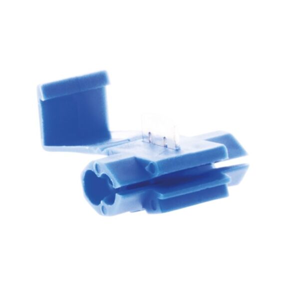 5 raccords (rapides) auto-denudant bleu - zenitech