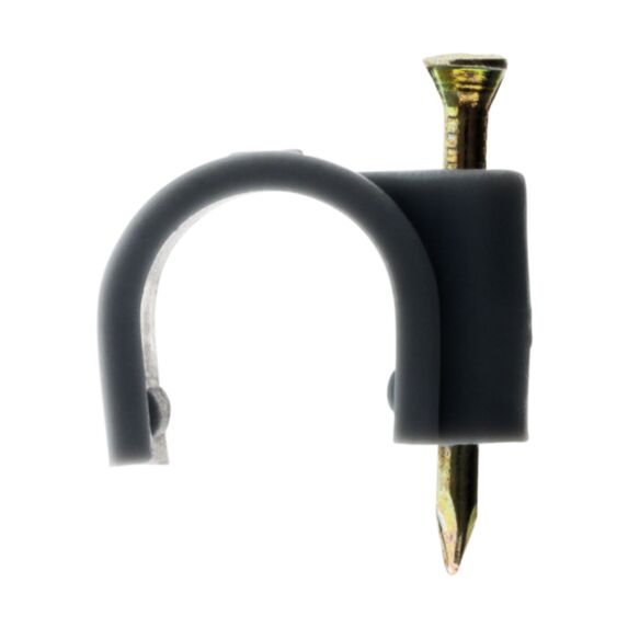 20 attaches plastiques 20 mm gris - INOTECH