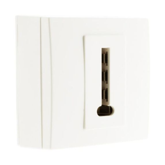 Prise telephone 8 plots saillie blanc - bel'vue - INOTECH