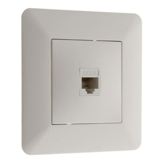 Prise rj45 blanc - artezo - INOTECH