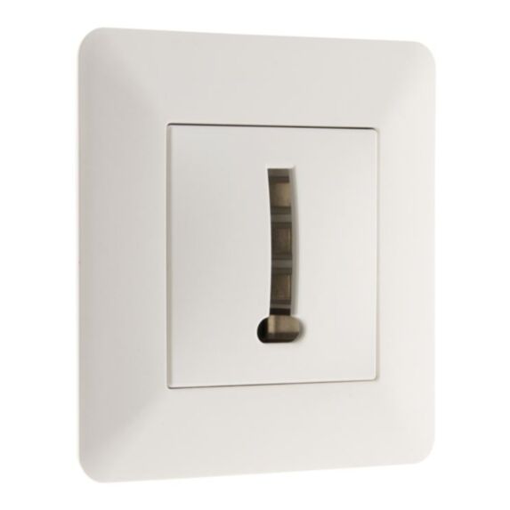 Prise telephone 8 plots blanc - artezo - INOTECH