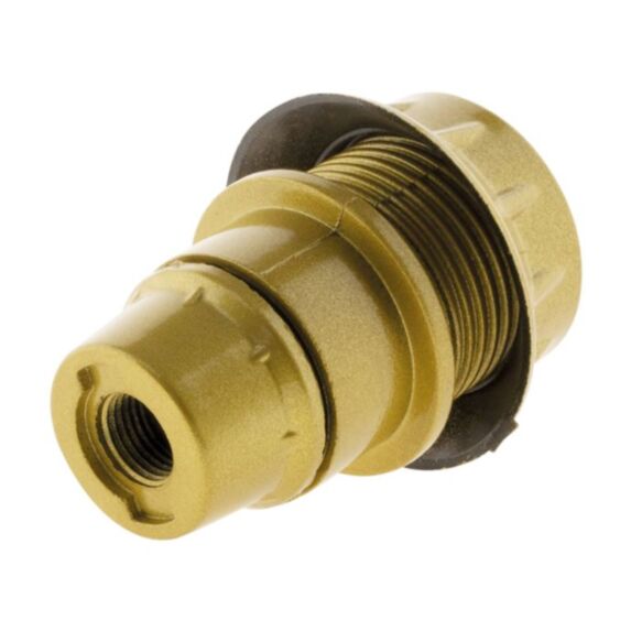Douille E14 thermoplastique + bague or - ZENITECH