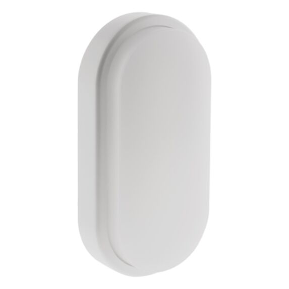 Hublot led ovale 8W 980Lm IP54 blanc- INVENTIV