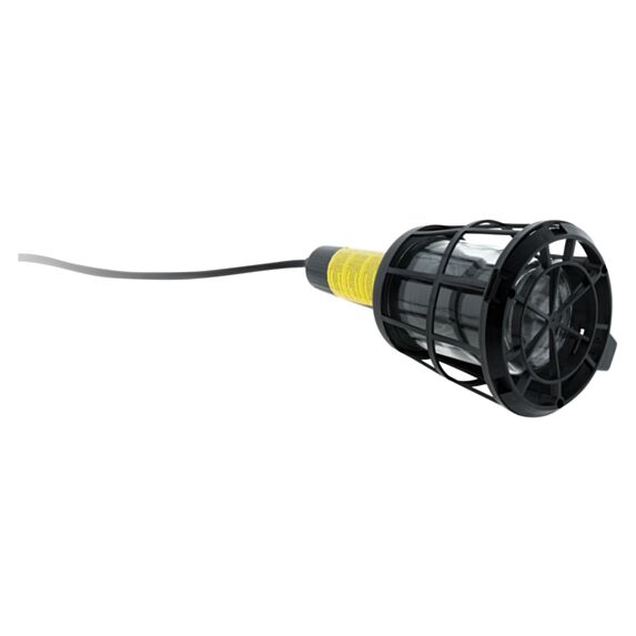 Baladeuse plastique filaire 60w e27 sans ampoule 5m