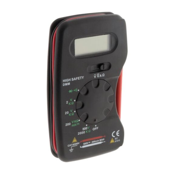 Multimetre de poche 13 calibres + housse