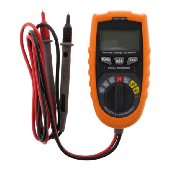 Multimetre digital auto avec detecteur de courant et de metal - INOTECH
