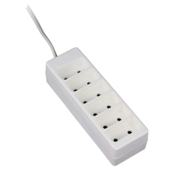 Multiprise 6 Prises 6A - ZENITECH