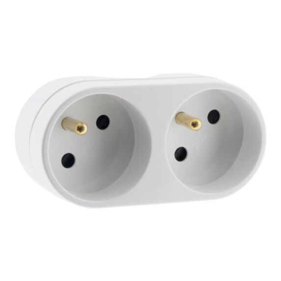 Fiche 2 prises Biplite 16a facade blanc