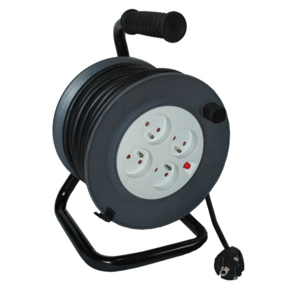 Enrouleur pour bricolage 4 prises 20m - ZENITECH
