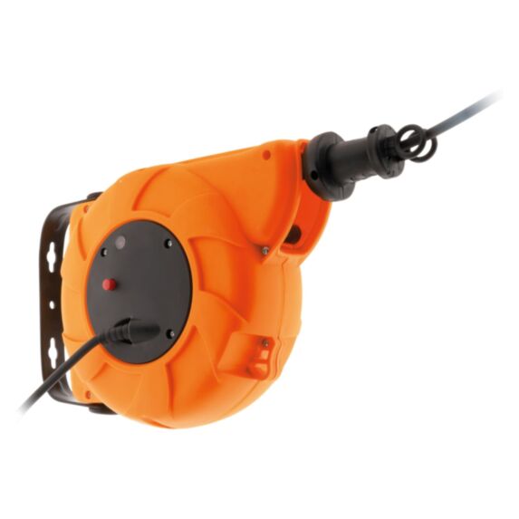 Enrouleur pour bricolage Mural câble HO5VV-F 3G1mm² 11m+2m