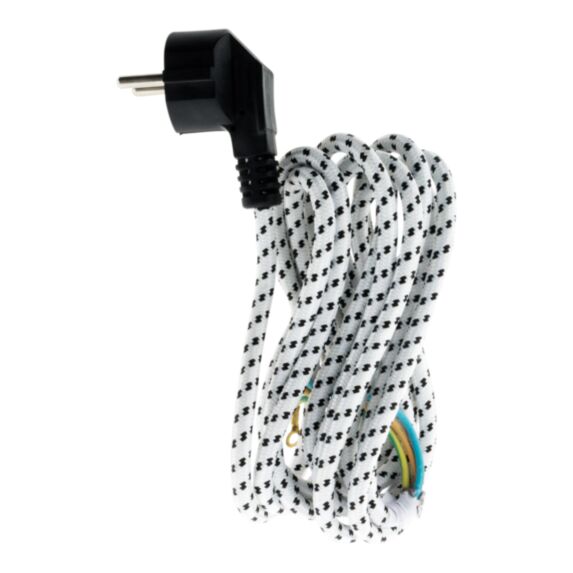 Cordon d'alimentation Fer à Repasser 3m Blanc