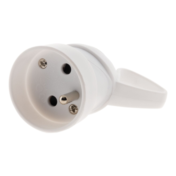 Fiche 1 prise Femelle 16A Anneau Blanc - ZENITECH
