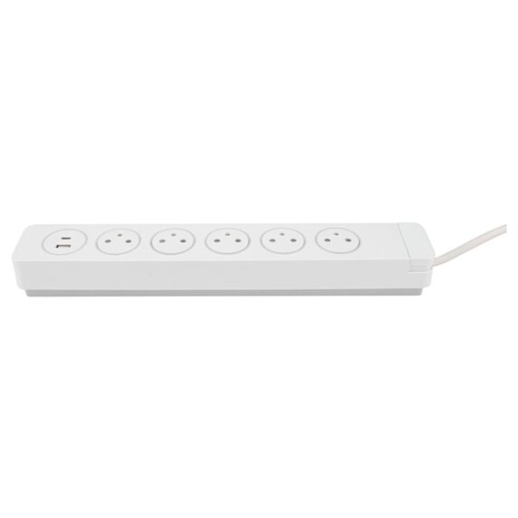 Multiprise 5 prises avec USB Mantéa - OTIO