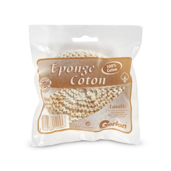 éponge coton
