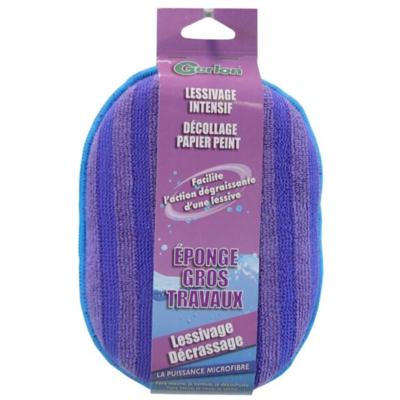 Éponge gros travaux microfibre - GERLON