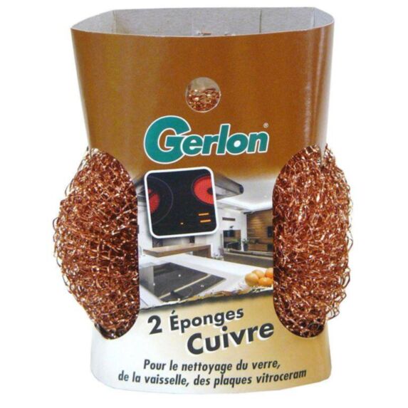 2 éponges cuivre - GERLON