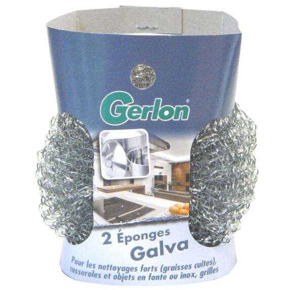 2 éponges galvanisées - GERLON