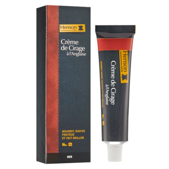 Crème de cirage à l'Anglaise noir HENSON